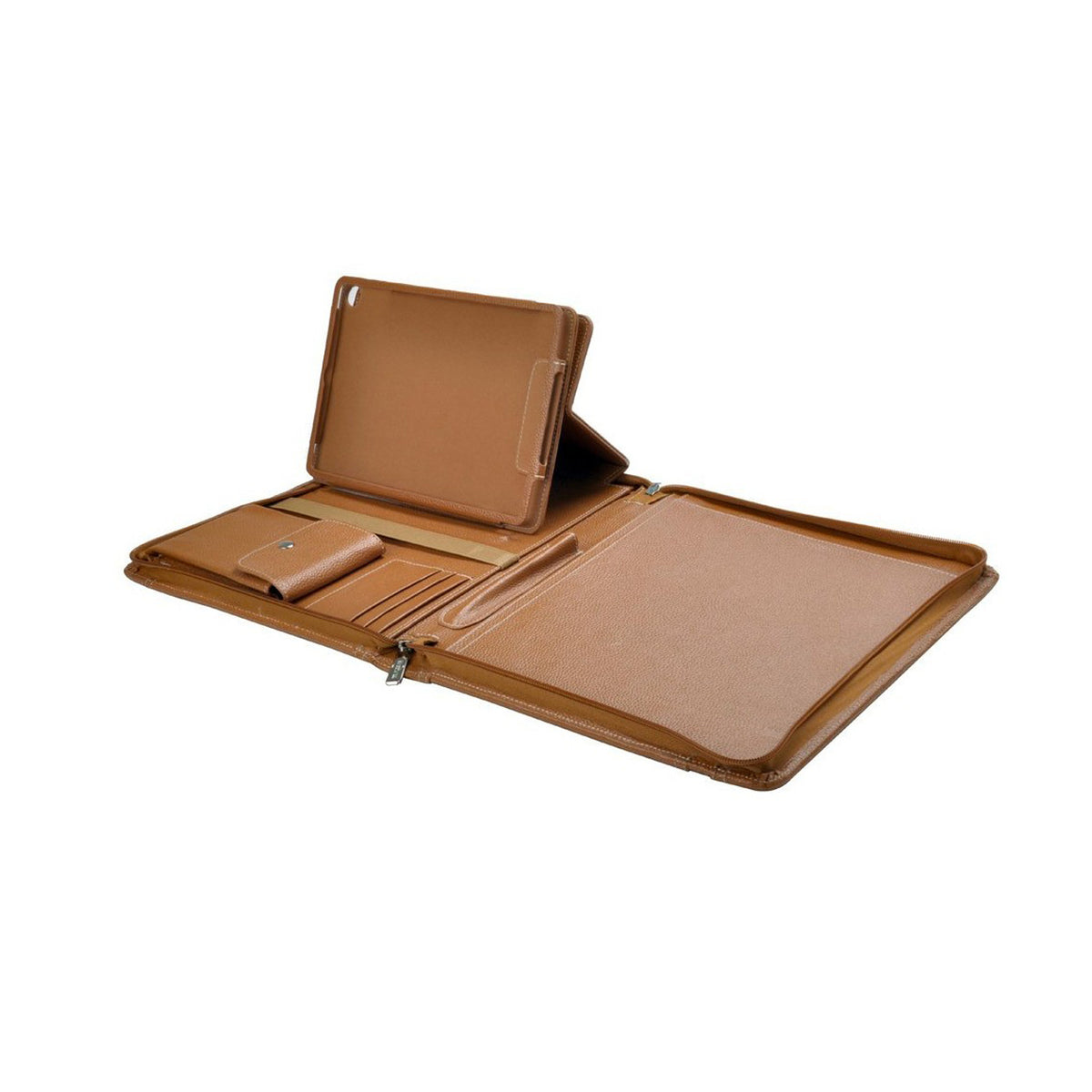 A4辦公檔夾多功能商務銷售談單資料夾PU皮合同活頁夾定制 A4 Office File Folder Multi-Functional Business Sales Document Folder PU Leather Contract Binder Customizable