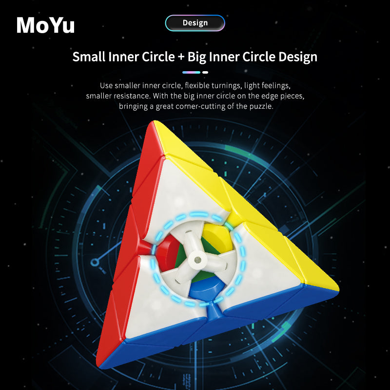 魔域文化RS磁力/磁懸浮金字塔專業比賽專用 Moyu RS Magnetic/Maglev Pyramid Professional Competition Use