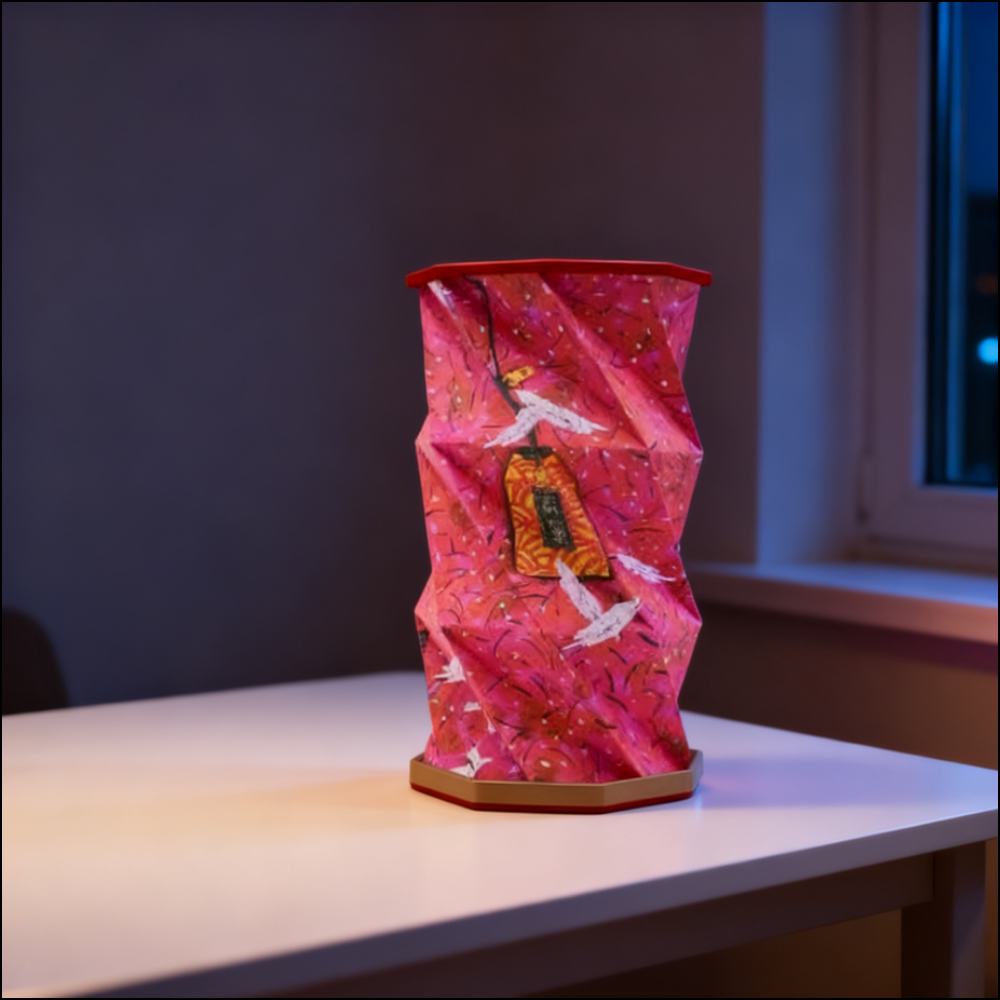 周藝文|日月星 《吉祥如意》折疊燈Amulet of Auspiciousness Folding Lamp