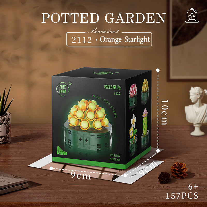 微顆粒積木拼裝玩具擺件玫瑰永生花束積木女孩生日禮物 Micro particle building block assembly toy ornament rose eternal flower bouquet building block girl birthday gift
