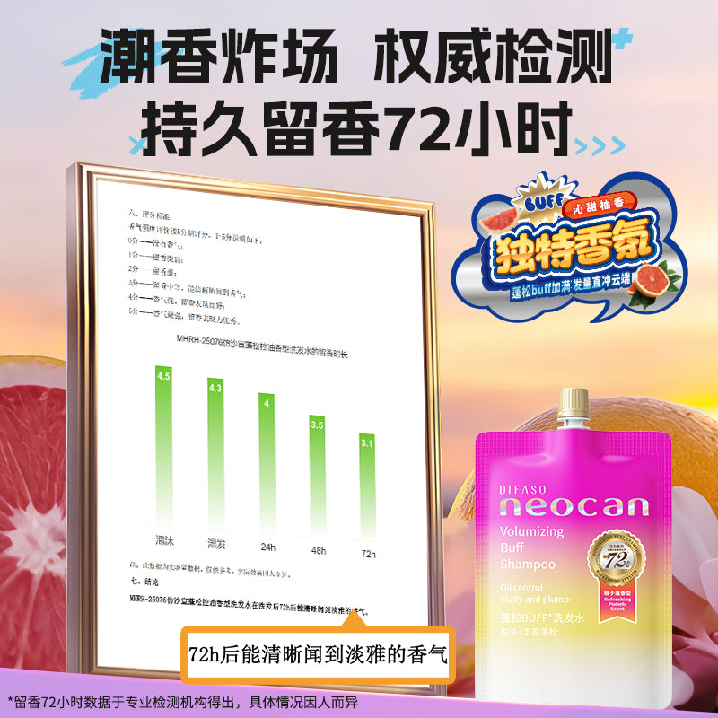 蒂花之秀多巴胺持久留香洗發水露頭膏控油蓬鬆去屑護色防斷男女士-小樣60g Difaso Dopamine Long-lasting Fragrance Shampoo Sample 60g, Oil Control, Fluffy, Anti-dandruff, Color Protection & Anti-breakage for Men and Women
