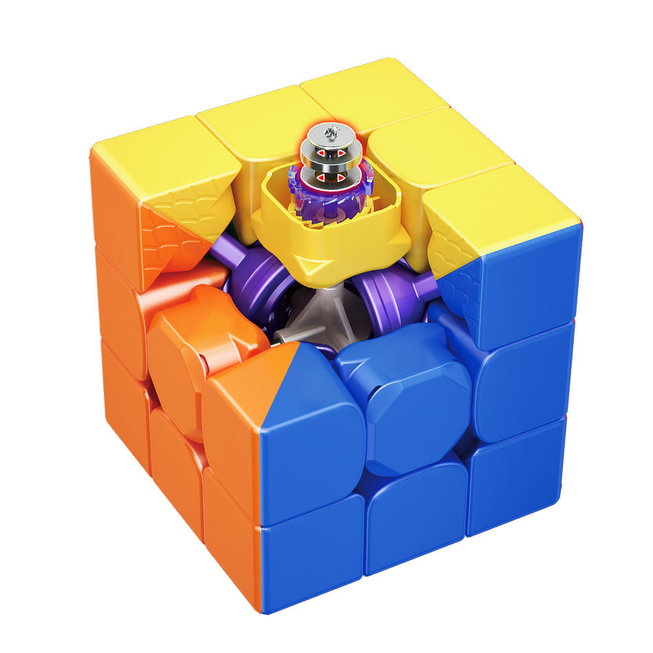 魔域文化Super RS3M磁力/磁懸浮/球軸定位磁力三階魔方 Moyu Super RS3M Magnetic / Maglev / Ball Axis Positioning Magnetic 3x3 Magic Cube