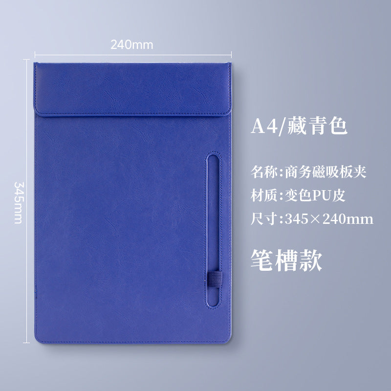 板夾定制皮質會議墊檔夾板寫字墊板商務酒店用品定做logo會議夾 Custom Leather Conference Folder with Writing Pad, Document Folder, Business Hotel Supplies, Logo Customizable Conference Clip