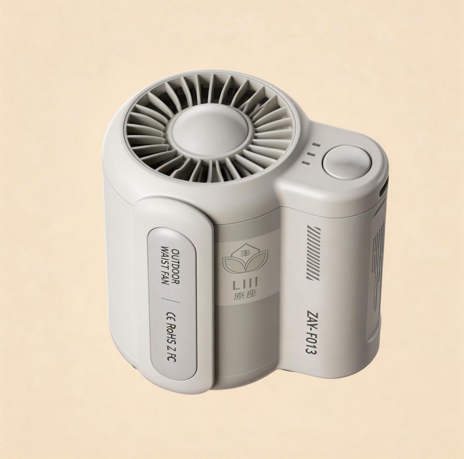 無葉掛腰電風扇 USB 充電露營戶外手持便攜隨身迷你小風扇超長續航 新一代戶外小空調Bladeless WaistClip FanUSB Rechargeable for Camping, Outdoor, Handheld, Portable, Mini, UltraLong Battery Life,NextGeneration Outdoor Personal Air Conditioner