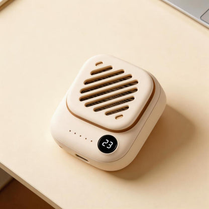 貼貼磁吸風扇迷你掛脖風扇小型充電隨身輕音辦公室桌上學生宿舍便攜式戶外降溫電手持風扇長續航吹輔食 Clip & Go Magnetic Mini Fan – Neck Fan, Portable, Rechargeable, Quiet, for Office, Dorm, Outdoor Cooling, Handheld, Long Battery Life, Baby Food Cooling
