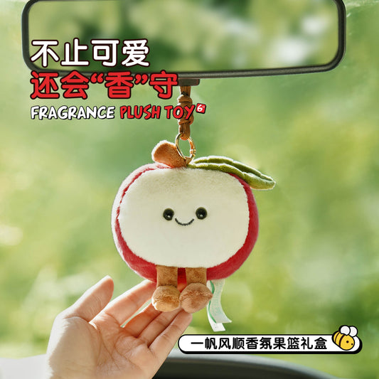 宋朝一帆風順香氛毛絨玩偶公仔香薰車載掛件 SONG CHAO Smooth Sailing Scented Furry Plush Doll Car Air Freshener Hanging Ornament