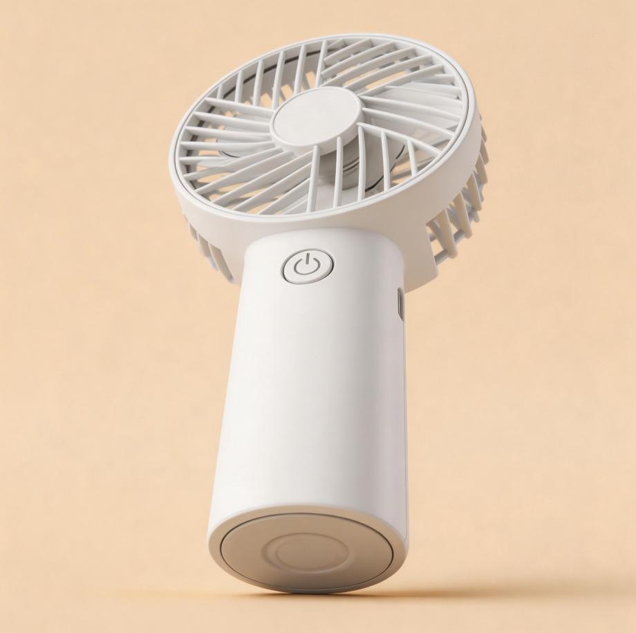 經典手持風扇 USB 充電小風扇戶外便攜式小電扇手機支架迷你電風扇 Classic Handheld Fan USB Rechargeable Mini Fan, Portable Outdoor Small Fan with Phone Stand