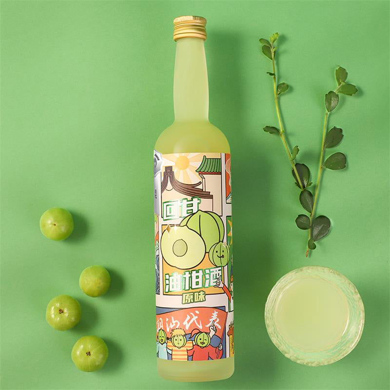 小花樣油柑果酒6度258ml低度過年聚會微醺禮物甜酒 Xiao Hua Yang Phyllanthus emblica Wine 6% 258ml Low Alcohol Party Gift Sweet Wine