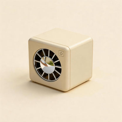 幾何方型桌面小風扇掛腰掛包手持風扇正方體疊疊樂積木 USB 風扇靜音 Geometric Square Desktop Mini FanWaist/Clip/Bag/Handheld Fan, Cube Stacking Block Design, USB, Quiet