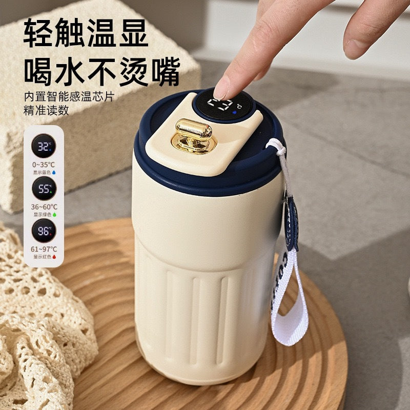 商務禮盒套裝新款數顯咖啡杯手機支架商務禮盒套裝校慶周年慶年會禮品 Business Gift Box Set New Digital Coffee Cup Phone Stand Business Gift Box Set School Anniversary Celebration Annual Meeting Gift