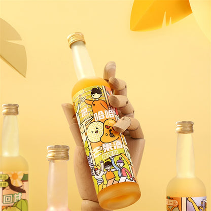 小花樣芒果果酒6度258ml低度過年聚會微醺禮物甜酒 Xiao Hua Yang Mango Wine 6% 258ml Low Alcohol Party Gift Sweet Wine