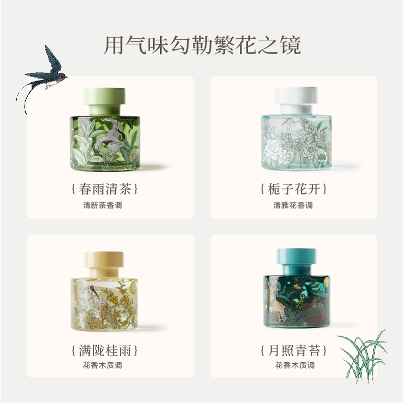宋朝·繁花之境系列無火香薰 SONG CHAO Flower Realm Series Fire Free Aromatherapy