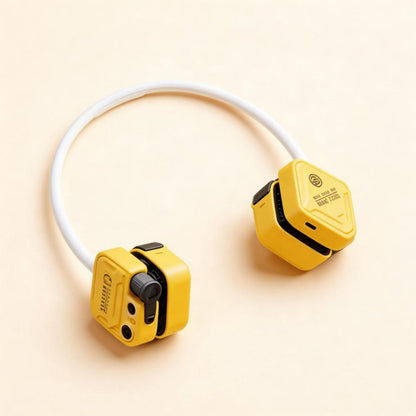 2025 新款帶燈掛脖風扇便捷式隨身小風扇迷你小型 USB 充電無葉大風力 2025 New Model - Neck Fan with Light, Portable, Mini, USB Rechargeable, Bladeless, Strong Airflow