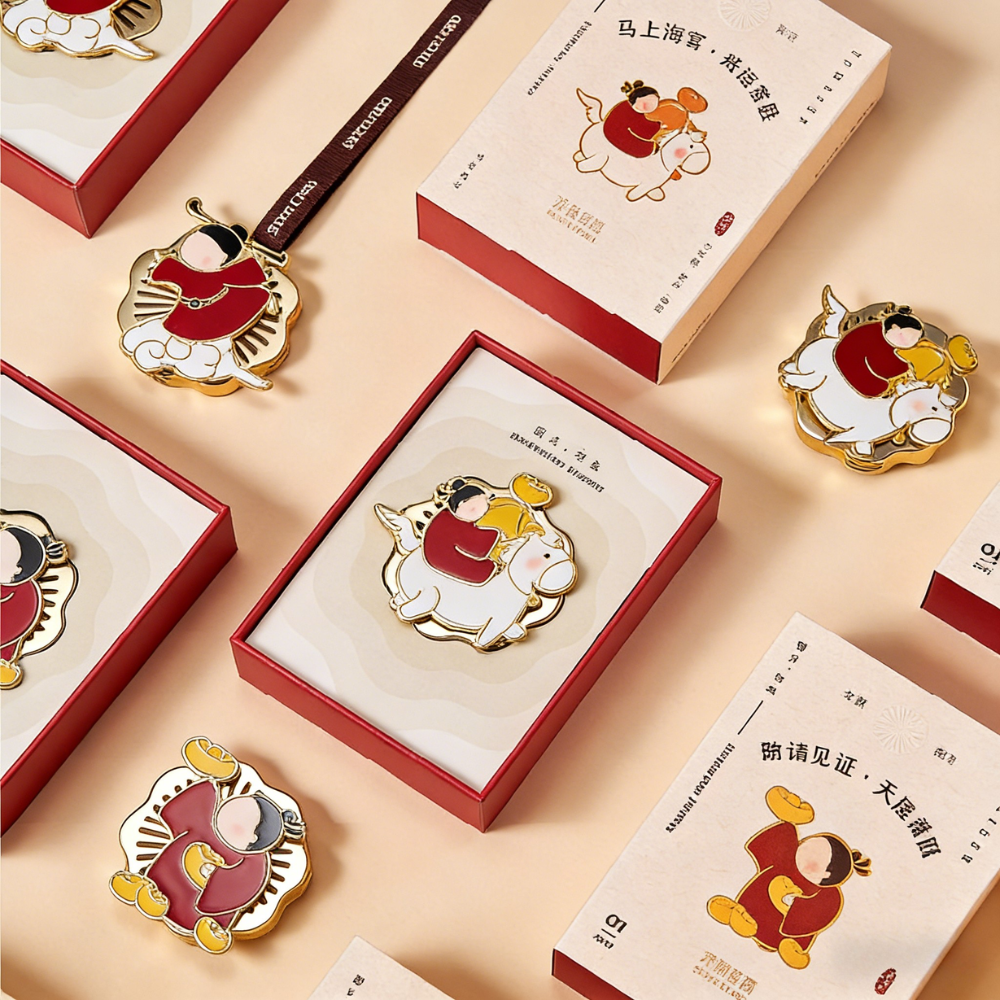 宋朝悟吉車載香薰車用香水出風口香氛馬年送禮盒 SONG CHAO Wuji Car mounted Aromatherapy Car perfume Air Outlet Fragrance Gift Box for the Year of Horse