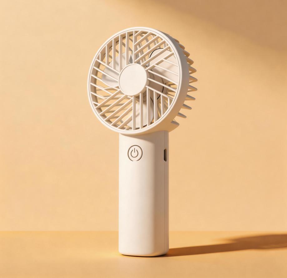 經典手持風扇 USB 充電小風扇戶外便攜式小電扇手機支架迷你電風扇 Classic Handheld Fan USB Rechargeable Mini Fan, Portable Outdoor Small Fan with Phone Stand