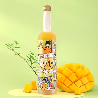 小花樣芒果果酒6度258ml低度過年聚會微醺禮物甜酒 Xiao Hua Yang Mango Wine 6% 258ml Low Alcohol Party Gift Sweet Wine