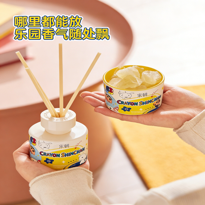 【蠟筆小新×宋朝香氛】聯名香薰禮盒擴香石擺件節日禮品生日禮物 [Crayon Shin chan x SONG CHAO] Co branded Aroma Gift Box Expanded Fragrance Stone Ornament Holiday Gift Birthday Gift