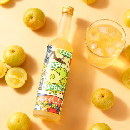 小花樣油柑果酒6度258ml低度過年聚會微醺禮物甜酒 Xiao Hua Yang Phyllanthus emblica Wine 6% 258ml Low Alcohol Party Gift Sweet Wine