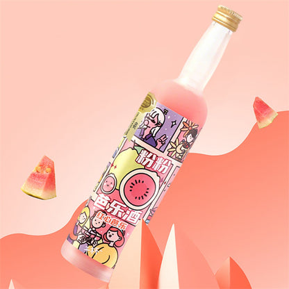 小花樣芭樂果酒6度258ml低度過年聚會微醺禮物甜酒 Xiao Hua Yang Guava Wine 6% 258ml Low Alcohol Party Gift Sweet Wine