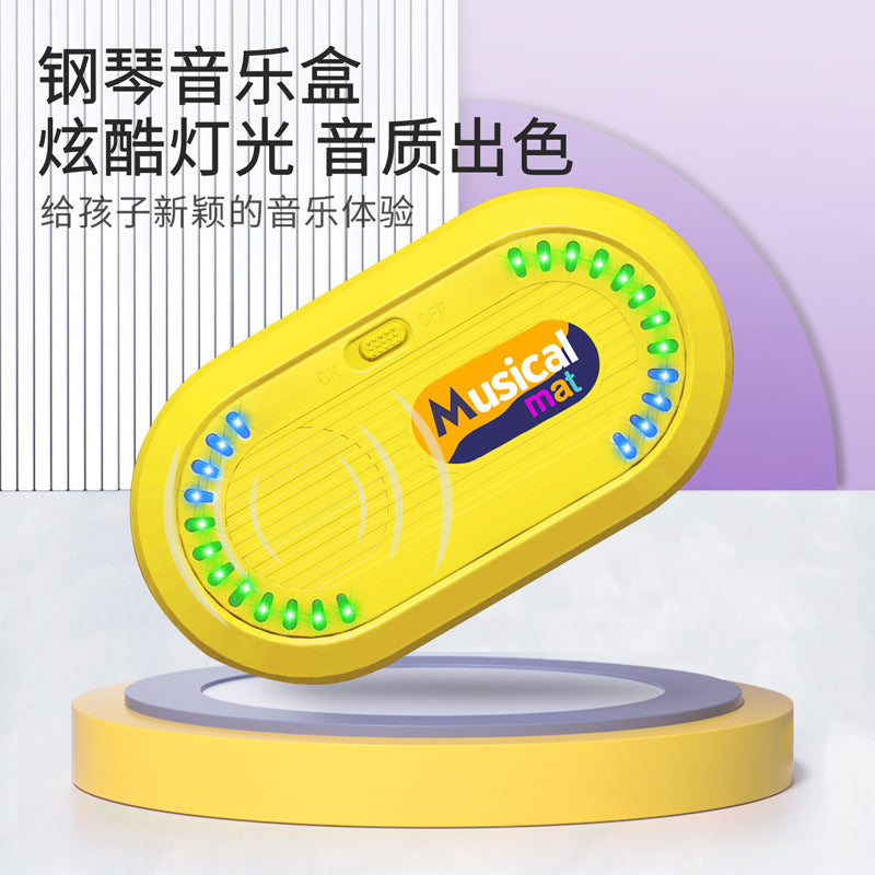 兒童早教架子鼓音樂毯觸摸式鋼琴墊爵士鼓益智玩具 Kids Early Education Drum Set Music Mat, Touch-Style Piano Pad Jazz Drum Educational Toy