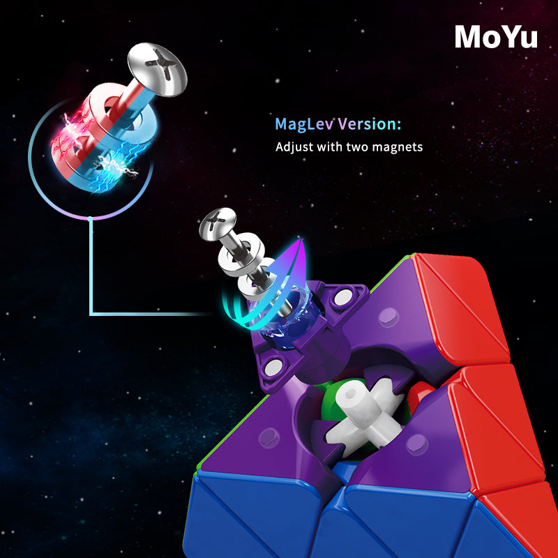 魔域文化RS磁力/磁懸浮金字塔專業比賽專用 Moyu RS Magnetic/Maglev Pyramid Professional Competition Use