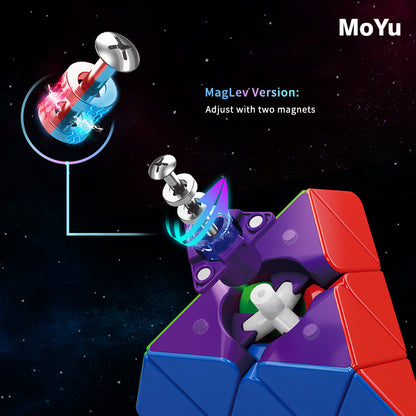 魔域文化RS磁力/磁懸浮金字塔專業比賽專用 Moyu RS Magnetic/Maglev Pyramid Professional Competition Use