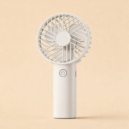 經典手持風扇 USB 充電小風扇戶外便攜式小電扇手機支架迷你電風扇 Classic Handheld Fan USB Rechargeable Mini Fan, Portable Outdoor Small Fan with Phone Stand