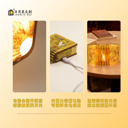 周藝文|日月星 藝生活 摺疊發光冰箱貼 Foldable Glow-in-the-Dark Refrigerator Magnet