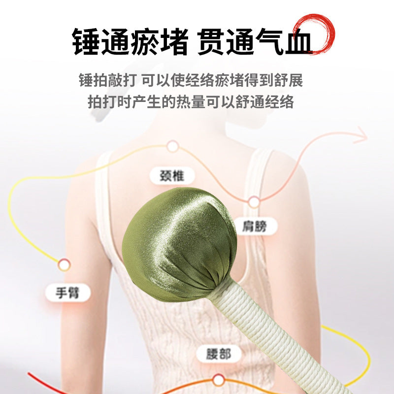 清涼一夏創意伴手禮套裝艾香枕艾草錘組合企業送員工禮品定制logo端午禮品 Cool Summer Creative Hand Gift Set with Ai Xiang Pillow and Ai Cao Hammer Combination, Enterprise Gifts for Employees, Customized Logo Dragon Boat Festival Gifts