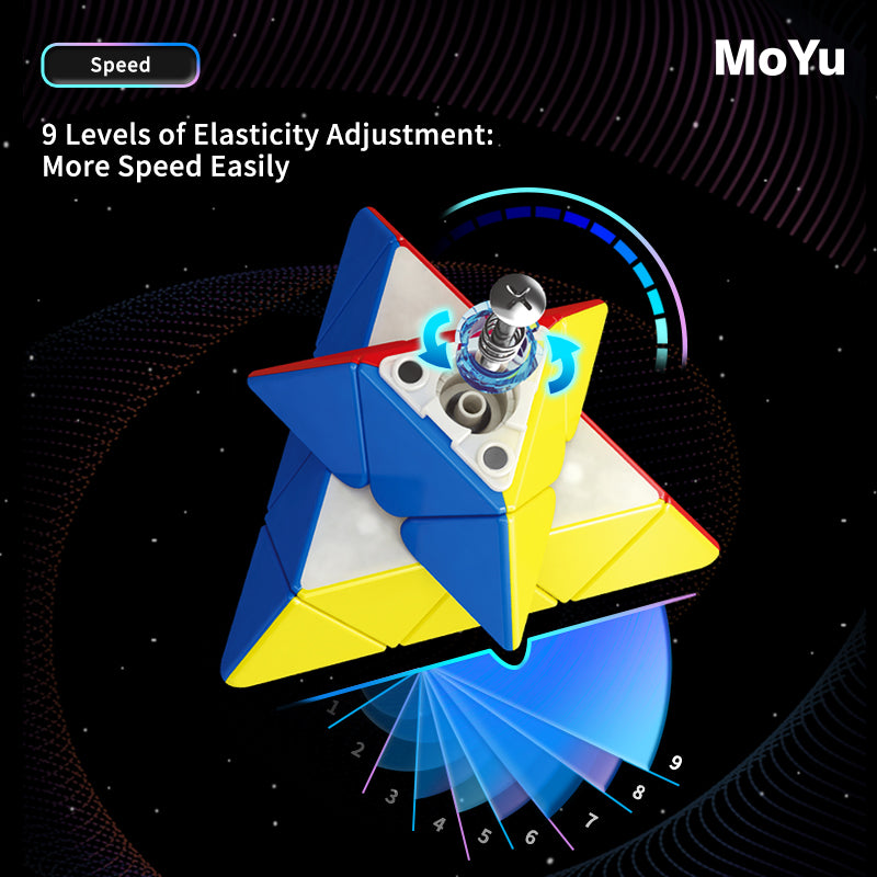 魔域文化RS磁力/磁懸浮金字塔專業比賽專用 Moyu RS Magnetic/Maglev Pyramid Professional Competition Use