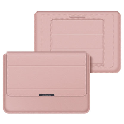 適用華為蘋果筆記本內膽包15.6寸MacBookAir電腦包13-14寸支架保護套 13-14/15.6 Inch Laptop Sleeve with Stand for MacBook Air & Huawei Laptops