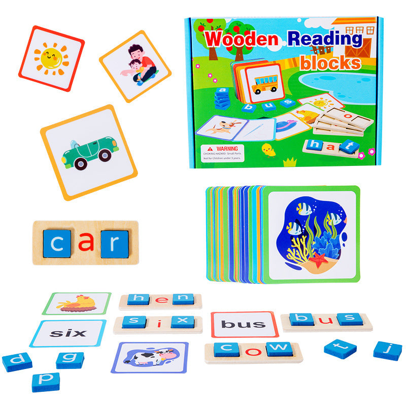 兒童智力字母英文卡片男孩女孩認知字母英語認知學習益智玩具 Kids Alphabet Flash Cards, Educational English Letter Learning Cognitive Toys for Boys & Girls