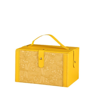 蝶戀花輕奢皮質禮盒結婚伴手禮喜糖盒員工福利禮品 Butterfly Love Luxury Leather Gift Box | Wedding Favor Candy Box | Corporate Staff Benefit Gifts