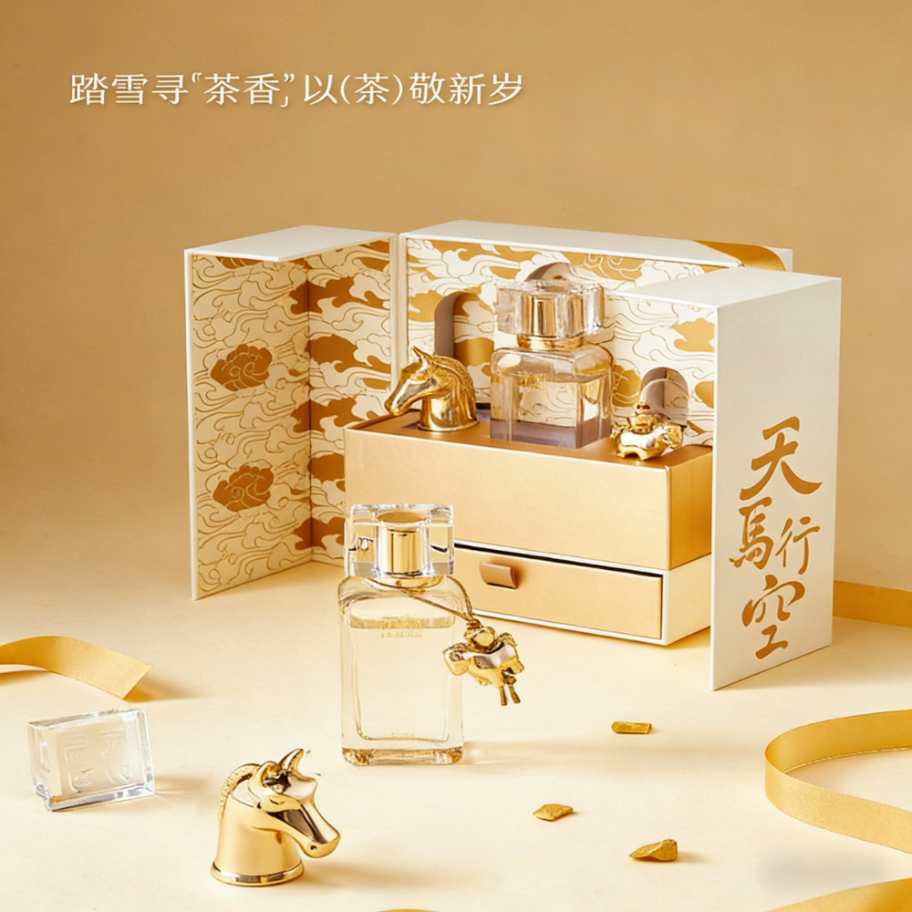 宋朝天馬行空香水禮盒持久留香清新淡香花香約會生日 SONG CHAO Tianma Xingkong perfume Gift Box Lasting Fragrance, Fresh Fragrance, Light Fragrance, Date Birthday