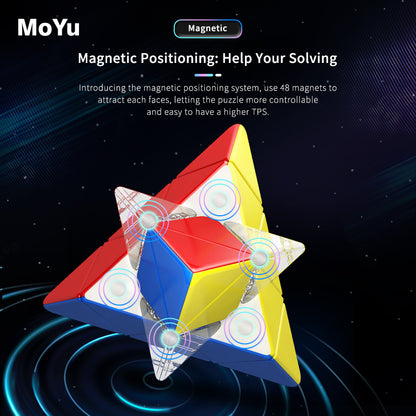 魔域文化RS磁力/磁懸浮金字塔專業比賽專用 Moyu RS Magnetic/Maglev Pyramid Professional Competition Use