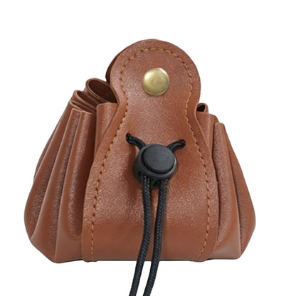 皮革骰子包抽繩束口袋收納包珠寶袋零錢收納袋 Leather dice bag drawstring pouch storage bag jewelry bag coin pouch