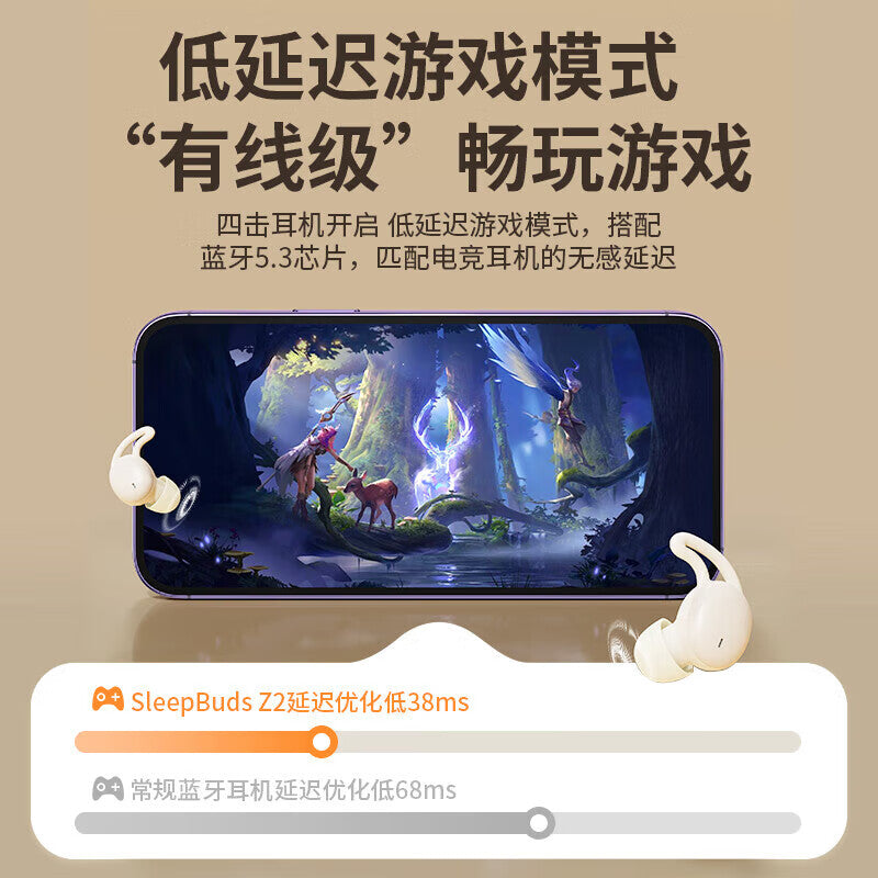 睿量（REMAX）側睡無壓感睡眠藍牙耳機適用蘋果華為降噪通話遊戲運動長續航asmr隔音耳塞通用 REMAX Side-sleeping pressure-free Bluetooth earphones with noise cancellation for Apple and Huawei, suitable for calls, gaming, workouts, and long battery life ASMR noise-isolating earbuds (universal)