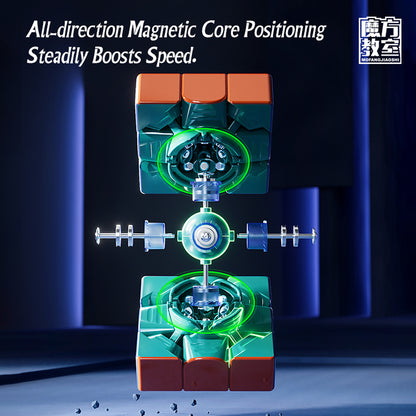 魔域文化SUPER RS3M V2磁懸浮魔衣版魔方  Moyu SUPER RS3M V2 Maglev UV Coated Cube