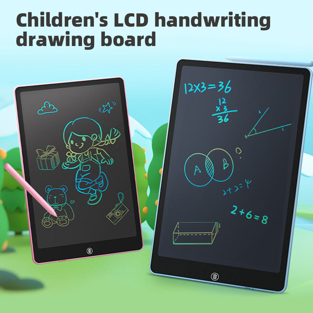8.5寸/10.5寸LCD弧角手寫板兒童手繪板畫板 8.5/10.5 Inch Rounded Corner LCD Writing Tablet, Kids Drawing Board