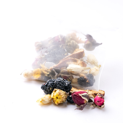 尚品黑枸杞玫瑰養肝花茶(8g x 7包) Premier Food Black Goji Berry Rose Liver-Nourishing Flower Tea (8g x 7 bags)
