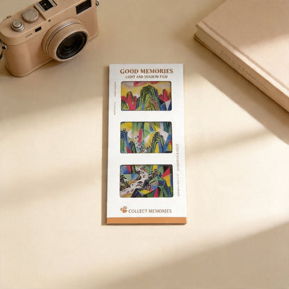 周藝文|日月星《溪山行旅圖》複刻膠片小書簽 Travelers Among Mountains and Streams Copy film bookmark