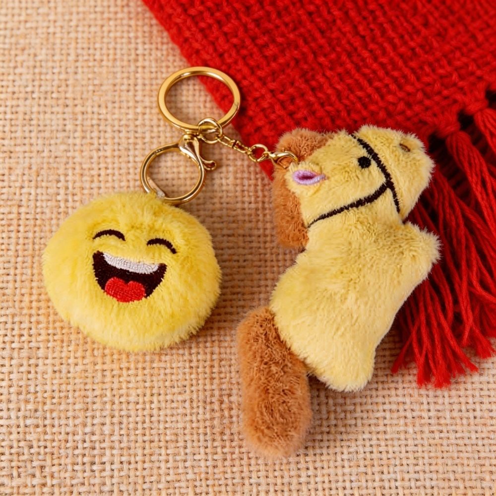 馬上開心毛絨掛件 Happy Horse Plush Pendant