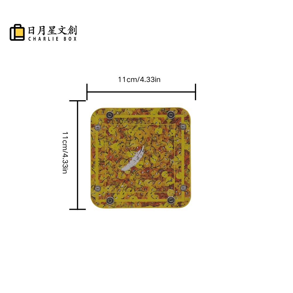 周藝文| 日月星 《愛在深秋》迷你折疊盤Love in Late Autumn Mini Foldable Tray