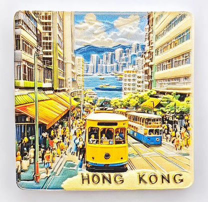 香港電車冰箱貼 Hong Kong Tram Refrigerator Magnet