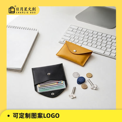 簡約卡包零錢包一體式卡夾小巧硬幣包裝飯卡小包駕駛證套 Simple card wallet and coin purse all-in-one small card holder, compact coin pouch, meal card pocket, driver’s license case
