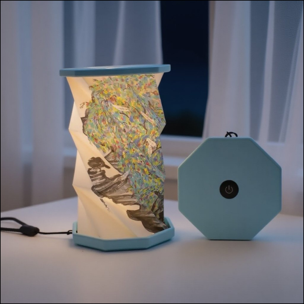 周藝文|日月星 《在湖邊》迷你折疊燈By the Lake Mini Folding Lamp