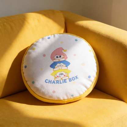日月星原創圓形圍邊抱枕 Round Edge Cuddle Pillow