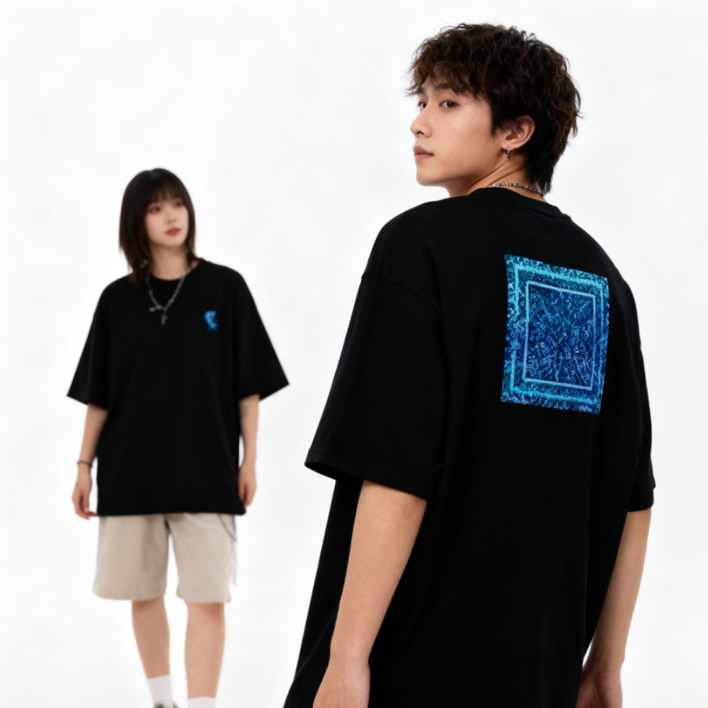 周藝文|日月星 《被困擾的哲學》T恤(短袖)-黑色 The Tormented Philosophy T-shirt (short sleeve)-Black