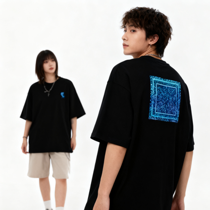 周藝文|日月星 《被困擾的哲學》T恤(短袖)-黑色 The Tormented Philosophy T-shirt (short sleeve)-Black