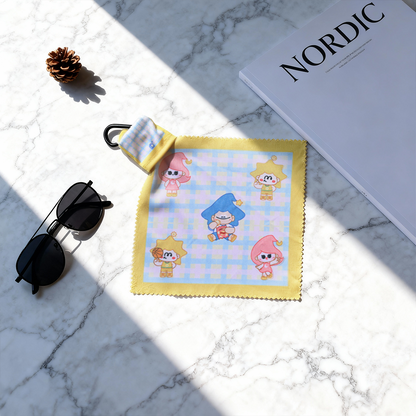 日月星原創收納型眼鏡布 Art Lens Cloth